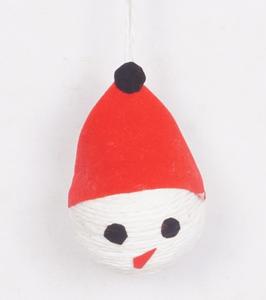 Adornos Navideños Colgantes de Moda, Hechos a Mano y Ecológicos (Tela/Algodón/Terciopelo/Yute), Decoración de Fábrica de Suministros de Arte y Artesanía - Product Image 1