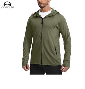 Sweat à capuche en jersey doublé personnalisé pour hommes OEM coupe-vent imperméable de haute qualité prix bon marché Onstyle Sports - Product Image 5
