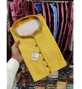 Premium Ethnic Wear Soft <b>Silk</b> <b>Kurta</b> For Men Designed For Comfort And Stylish Occasions From India - Product Image 2