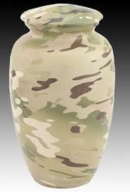 Urnes de crémation pour adultes Urne de crémation en laiton Design drapeau américain avec urnes de crémation pour adultes de couleur bleu rouge et blanc - Product Image 4