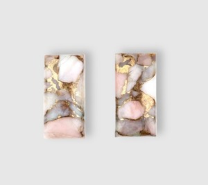 High Quality Natural Pink <b>Opal</b> Copper Long Rectangle Cabochon Gemstone Jewelry Making Loose Cabochon Rings Birthstone <b>Bracelet</b> - Product Image 3