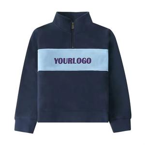 Personalizar ropa de hombre 100% algodón sudaderas con media cremallera sudaderas de talla grande para Hombre Sudaderas personalizadas para hombre - Product Image 3