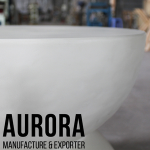 Fábrica personalizada de diferentes tamaños hecho en Vietnam hormigón jardín mesa de centro Muebles de Jardín hormigón ajustable precio razonable - Product Image 5