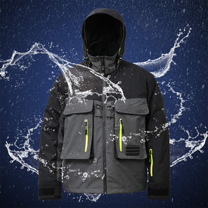 Chaqueta de Pesca Impermeable de 3 Capas 100% Cordura, Protección Solar UPF 50+, Secado Rápido, Duradera, Transpirable, Resistente al Viento, Talla Grande, Sudadera con Capucha para Caza - Product Image 2