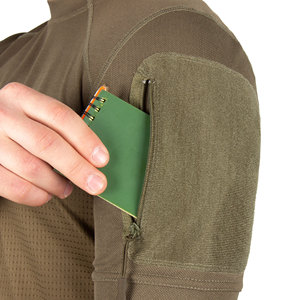 เสื้อยืดแขนสั้นทรงสุภาพ ผ้าโพลีเอสเตอร์ 100% น้ำหนัก 200 กรัม ระบายอากาศได้ดี แห้งเร็ว ทรงปกติ-LACERTA - Product Image 3