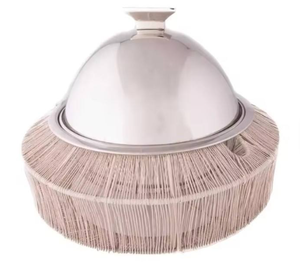 Casserole en émail au design moderne, personnalisable, en acier inoxydable, écologique, pour buffet de fête, ustensiles de cuisine, fondue, maison, hôtel - Product Image 3