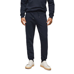 กางเกงกีฬาขาลำลองของผู้ชายกางเกงวิ่งแบบลำลองผ้า100% น้ำหนักเบาแห้งเร็วผ้าคอตตอนเอวตรงปรับแต่งโลโก้ได้ตามต้องการ - Product Image 1