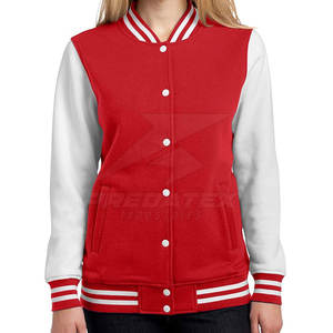 Meilleure vente veste en coton et laine Letterman pour femmes à vendre veste Letterman pour femmes de taille personnalisée - Product Image 1