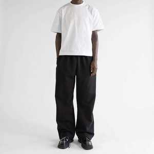 Pantalon de survêtement d'été décontracté avec logo personnalisé de haute qualité Pantalon de survêtement à taille moyenne Pantalon de jogging en tissu de coton d'hiver Streetwear - Product Image 1