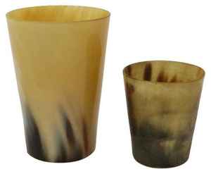 Unique Design Buffalo Horn Glass New Drinking Horn Beer Mug Viking Tankard and Buffalo Horn Glass by crescent crafts - Product Image 1