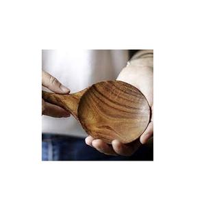 Cuillère à riz en bois en gros, cuillère à riz en bois pour serveur de dîner - Product Image 1