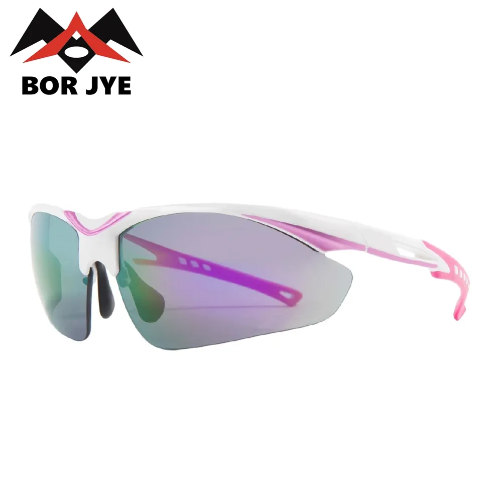 Borjye J140 Wholesale lightweight high quality impact resist UV400 sport sunglasses