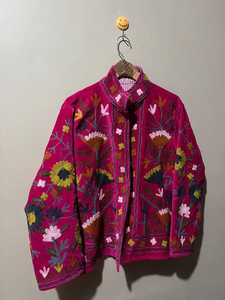 Chaqueta Bordada Suzani, Ropa Exterior Étnica de Algodón Floral Hecha a Mano, Abrigo de Moda Tribal Boho Vintage para Mujer, Exportadores al por Mayor - Product Image 2