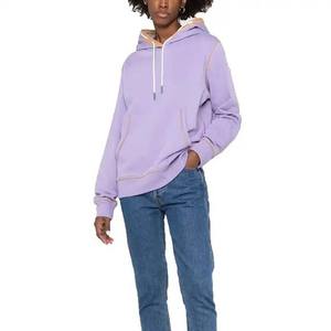 Custom Made Your Own Design OEM ODM 2024 Mujeres profesionales Mangas completas Sudaderas con capucha para adultos Algodón Color sólido 400G - Product Image 2