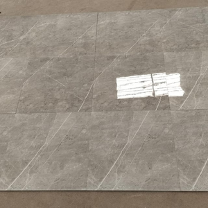 Carreaux de sol en porcelaine émaillée 60x60 cm, finition brillante, aspect marbre blanc, carreaux de sol de qualité supérieure - Product Image 3