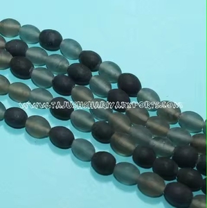 Cuentas de vidrio de horno a granel de alta calidad para diseño de collar y colgante, cuentas de pony de Coral del exportador indio, precio competitivo - Product Image 5