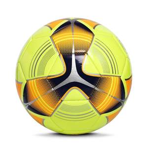 Balón de fútbol de PVC fluorescente para entrenamiento de equipos con visibilidad mejorada para práctica juvenil o eventos deportivos promocionales - Product Image 2