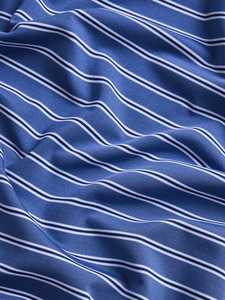 2025 lignes rayées sublimées personnalisées imprimer hommes décontracté à manches courtes pour polo tissu tissé respirant grande taille Option - Product Image 4