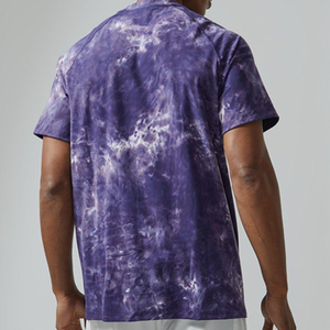 Wholesale Heather Gray Cotton Poly Blend Tee Custom Printed Promotional T-<b>Shirts</b> Tie Dye T <b>Shirts</b> - Product Image 6