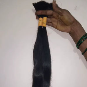 Top qualité italienne 100% vierge non transformés en vrac acheter pas cher cheveux humains. Qualité de cheveux Humains de l'inde - Product Image 1