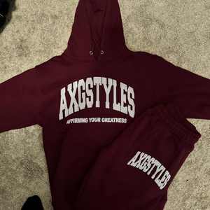 Streetwear personnalisé Survêtement Homme Slim Fit Sweat à capuche & Pantalon de jogging empilé Ensemble - Product Image 2