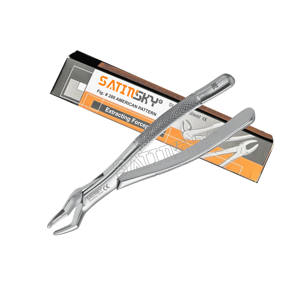 Vis de racine Morrison pour extraction manuelle molaires postérieures 3mm base de qualité allemande d'instruments dentaires de haute qualité - Product Image 4