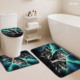 Custom Printed <b>Mat</b> <b>Bathroom</b> Rug <b>Set</b> for <b>Bathroom</b> Non-Slip Shower Curtain Bath <b>Mat</b> - Product Image 6