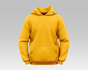 Sudadera con Capucha Unisex, Diseño Liso, Tejido Suave y Transpirable de Mezcla de Algodón, Talla, Color y Logotipo Personalizables, Venta al por Mayor y al Detal, Sudaderas para Hombre - Product Image 1