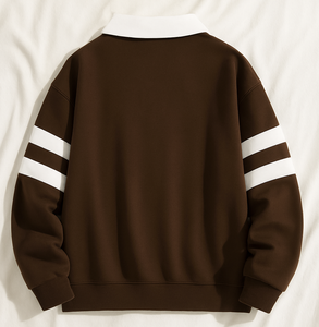 Sweat-shirt à manches longues sur mesure - Coupe décontractée Plusieurs options de couleurs Idéal pour la vente en gros - Product Image 2