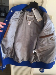 Chaqueta Universitaria Personalizada para Hombre, Estilo Letterman, Primavera, Urbana, Ecológica, Antibacteriana, Ropa Deportiva Exterior - Product Image 6