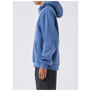 Coton de luxe réglable à capuche élastique poignets à capuche pour hommes nouvelle coupe moderne hiver Streetwear poche avant hommes veste - Product Image 3