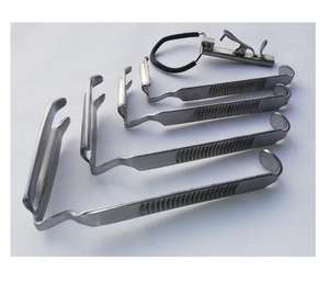 McIvor Manuel Power Source Mouth Gag Set Instruments pour amygdalectomie avec norme de sécurité MOL - Product Image 1