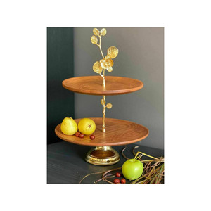 Top <b>Sale</b> Wooden <b>Cake</b> <b>Stand</b> <b>for</b> Hotel Wedding Decorative Best Quality Wood Plate <b>for</b> Birthday Party Cupcake Holder <b>for</b> Wholesale - Product Image 6