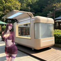 Food Truck Mobile Personnalisable avec Cuisine Complète, Salle de Bain et Équipement Commercial pour Salons Professionnels