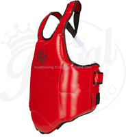 Nouvelle conception de protège-poitrine pour la boxe, les arts martiaux, l'entraînement, protège-corps en cuir PU pour le Muay Thai, le MMA