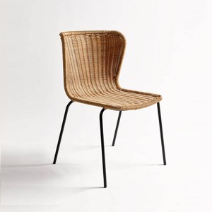 เก้าอี้ทานอาหารหวายธรรมชาติสไตล์โบฮีเมียนเฟอร์นิเจอร์สำหรับใช้ในโรงแรมทำด้วยมือ - Product Image 6