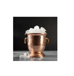 Excellente qualité en acier inoxydable grand seau à glace argent fini utilisé pour le vin bière stockage affichage maison fête - Product Image 4