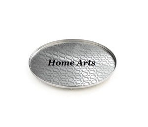 Juego de 3 Bandejas para Servir Alimentos de Diferentes Tamaños, Bandeja para Servir Té y Café de Acero Inoxidable de la Mejor Calidad en Venta - Product Image 5