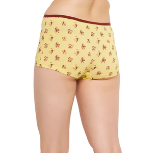 2024 meilleure vente dames sous-vêtements Sexy respirant coton slips tricoté armure en gros pas cher prix Bangladesh motifs imprimés - Product Image 2