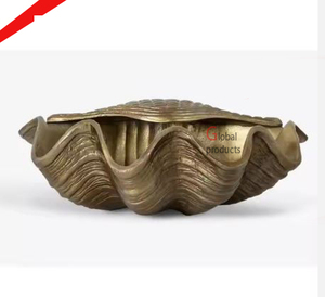 Seau à glace en aluminium en forme de coquille pour refroidisseur de boissons et de vin pour bar et restaurant - Product Image 1