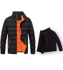 แจ็กเก็ตขนเป็ดมีฮู้ดสำหรับผู้ชายเสื้อแจ็คเก็ตแบบแห้งเร็วพร้อมผ้าสีคุณภาพดีสินค้าของตัวเอง - Product Image 2