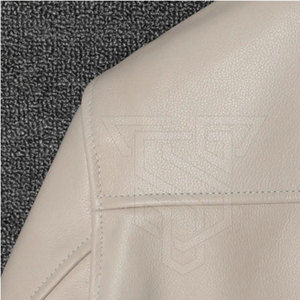 Veste en cuir souple Veste en cuir de qualité supérieure Veste en cuir à usage hivernal Couleur différente - Product Image 5