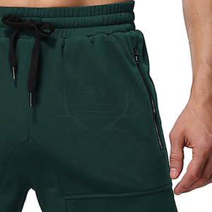 Durable & Comfortable 100% Cotton <b>Men's</b> Gym <b>Shorts</b> Custom Athletic <b>Shorts</b> for Fitness Outdoor Sports Solid <b>Pattern</b> Casual Style - Product Image 5