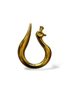 Perillas de cajón Mor de Zinc Peacock Inspirado Diseño cultural elegante Durable Zinc Rust Resistente a los arañazos Agarre suave Fácil de instalar - Product Image 3