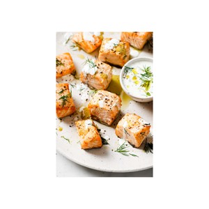 ปลาแซลมอนบิตเหมาะสำหรับซูชิม้วนจานพาสต้าและการแพร่กระจาย - Product Image 4