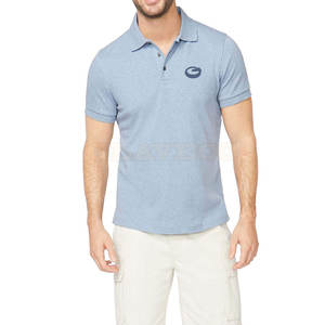 Los hombres más vendidos para camisetas de polo Nuevo diseño Ropa casual de alta calidad Patrón sólido Tela de punto Venta caliente - Product Image 3