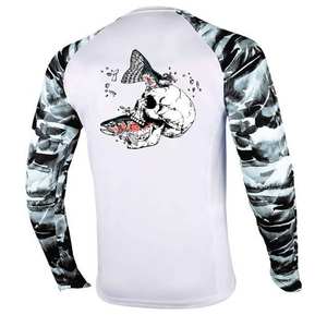 Camiseta de Pesca Sublimada de Alto Rendimiento para Hombre, Personalizada, de Secado Rápido, con Protección UV, para Pesca y Deportes - Product Image 2