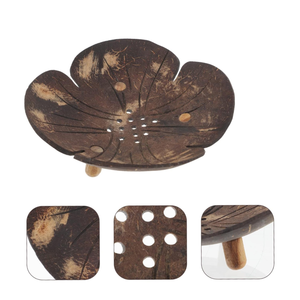 Jabonera de coco de alta calidad Jabonera de cáscara de coco Jabonera de coco Platos de ducha para baño o cocina de Vietnam - Product Image 3