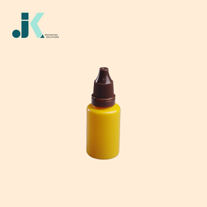 ขวดไฮโดรเจนเปอร์ออกไซด์20มล. สีเหลืองสีขาวบรรจุภัณฑ์พลาสติก M0313 - Product Image 5