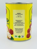 Litchis Halal Prêts à Consommer 12x565g Singapore Linkz en Conserve dans Sirop Épais avec Durée de Conservation de 36 Mois